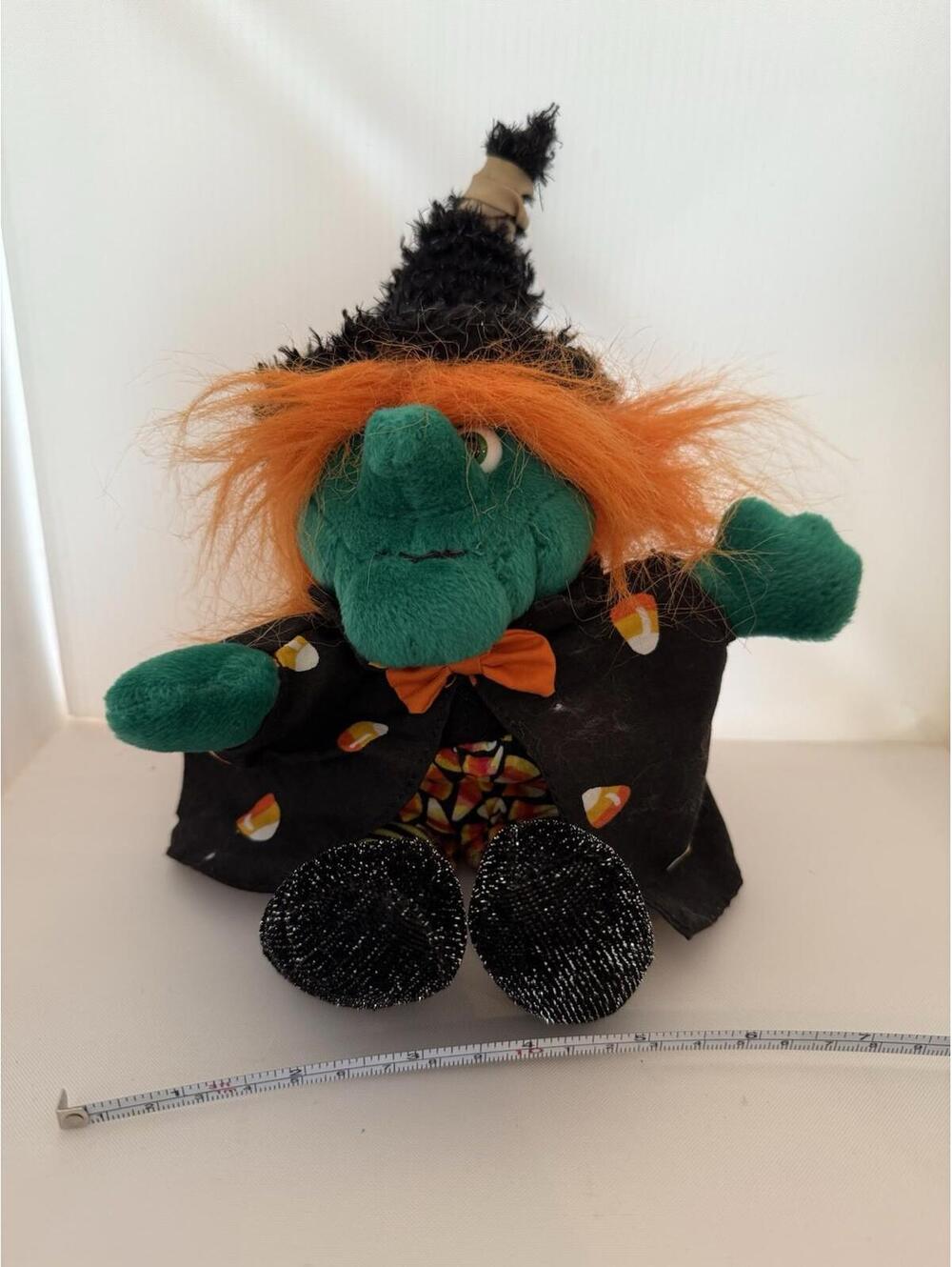 Halloween Witch Plush Doll | 11 inch Stuffed Animal | Decor Toy | Fall Stuffie